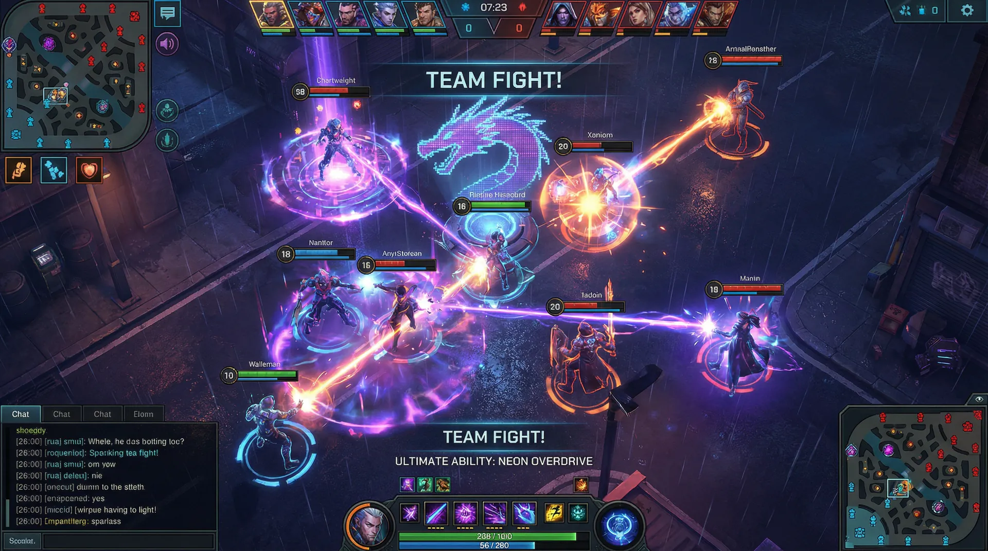 MOBA游戏团战名场面 - 开云电竞 高能时刻